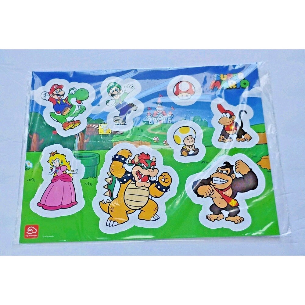 My Nintendo Super Mario Removable Tech Sticker sheet [FL]